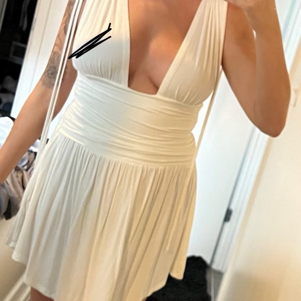 White dress